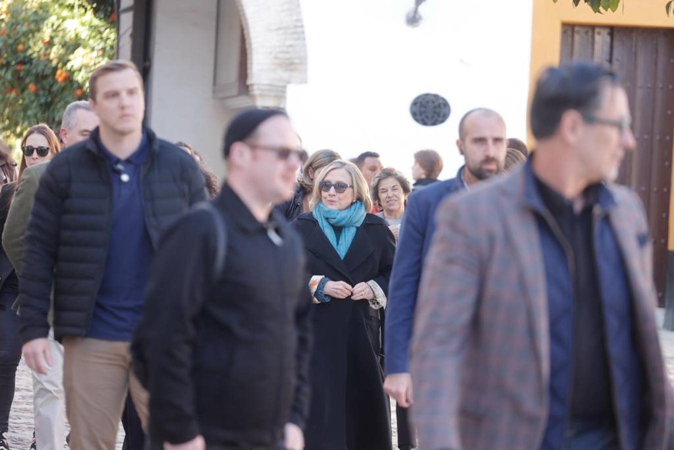 Visita privada de Hillary Clinton a Sevilla