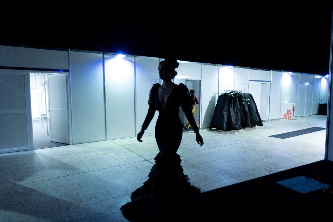 Un momento de la preparación de un desfile en Simof 2024