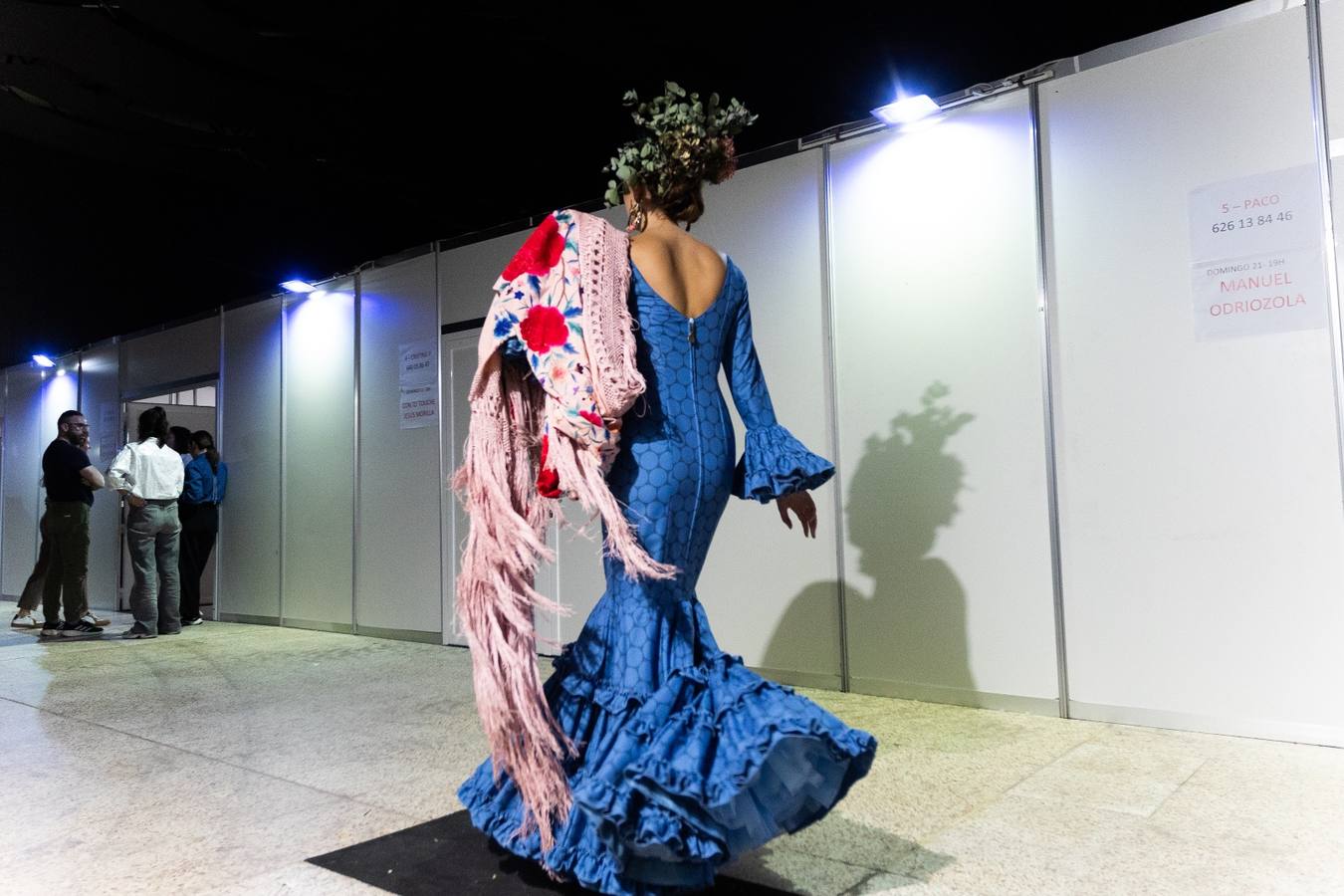 Un momento de la preparación de un desfile en Simof 2024