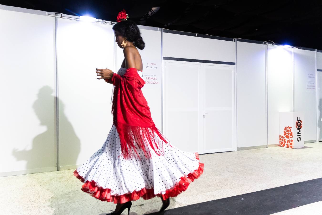 Un momento de la preparación de un desfile en Simof 2024