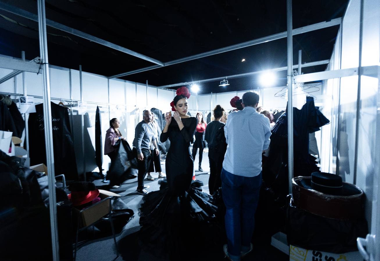 Un momento de la preparación de un desfile en Simof 2024