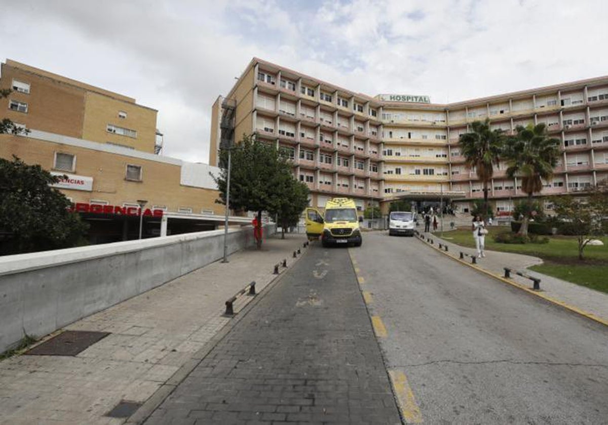 Parte del centro hospitalario Virgen del Rocío