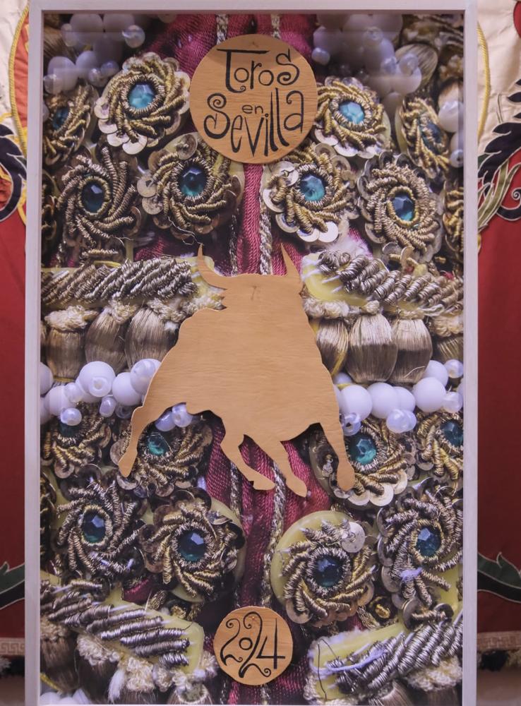 Así es el cartel de la temporada taurina 2024 de la Maestranza del artista Abraham Cruzvillegas