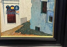 Recuperan un cuadro del pintor Antonio Milla valorado en 100.000 euros robado en una casa del barrio de la Macarena en Sevilla