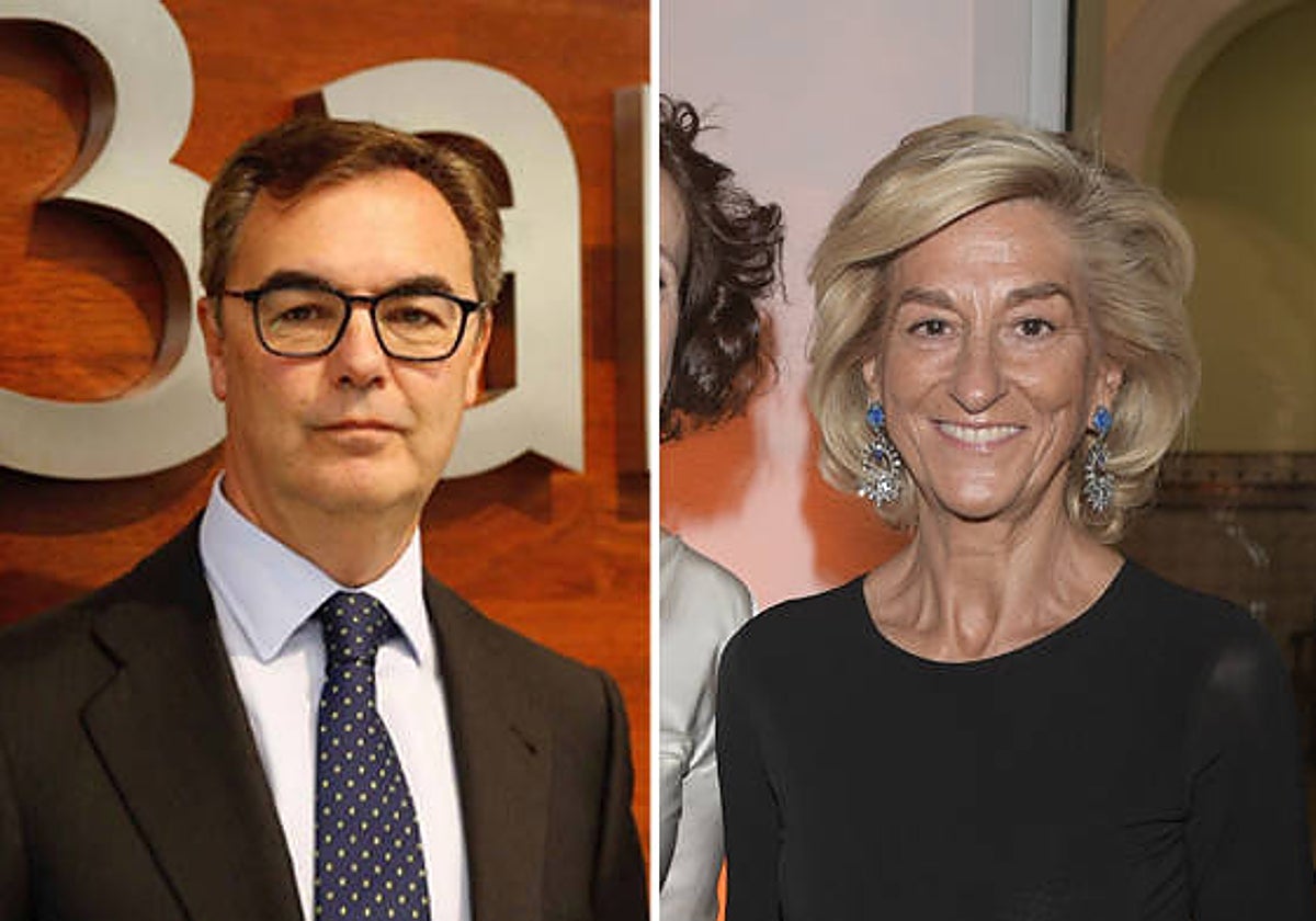 José Sevilla y Ana Bolado, dos de los candidatos a presidir Unicaja