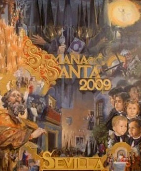 Cartel de la Semana Santa de Sevilla de 2009