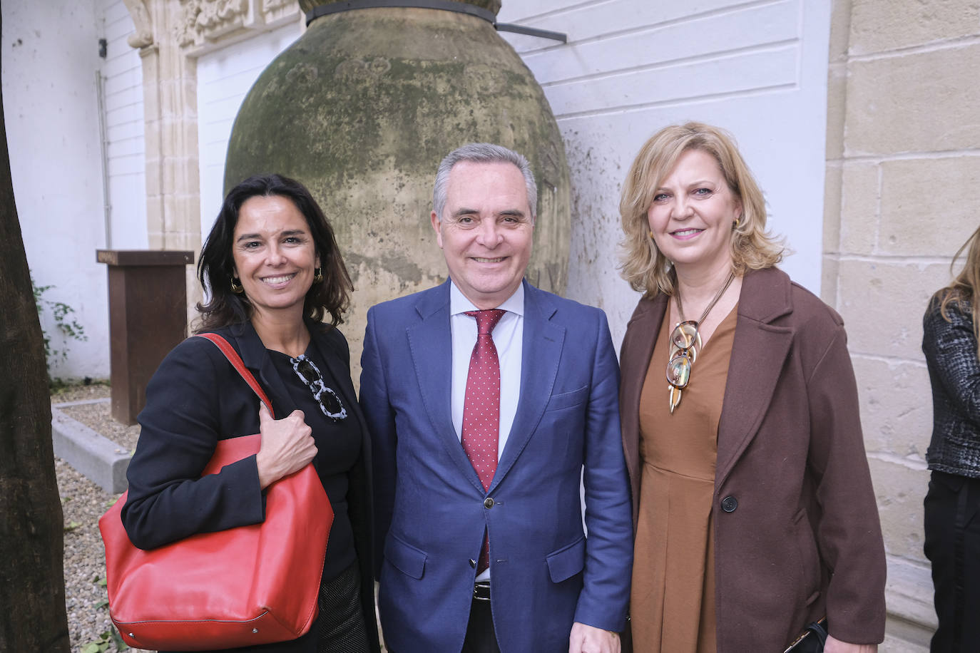 María Rodríguez, Juan Bueno y Pamela Hoyos