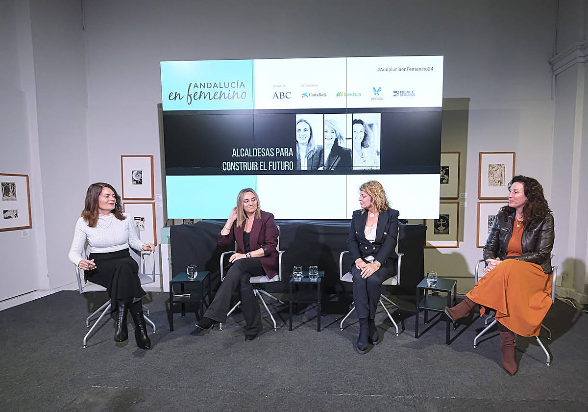 Isabel Aguilar, Marifrán Carazo, Pilar Miranda y María del Mar Vázquez