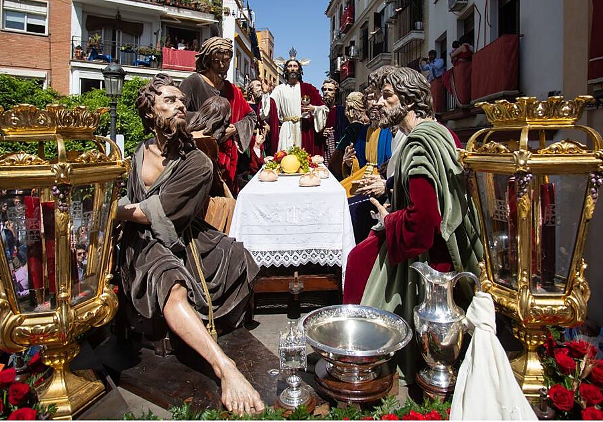 La Sagrada Cena muestra su malestar por el nuevo orden del Domingo de Ramos 2026 en Sevilla