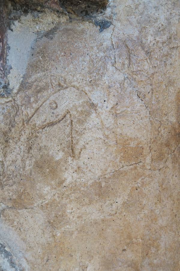 Dibujos hallados en la Giralda