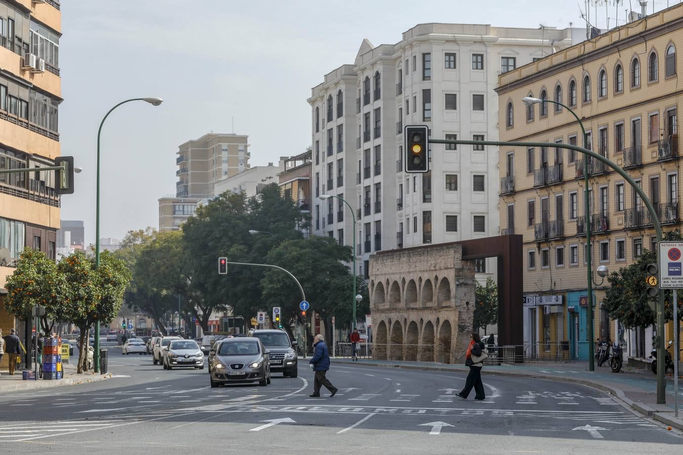 Imágenes del barrio de la Calzada, en pleno corazón de Sevilla