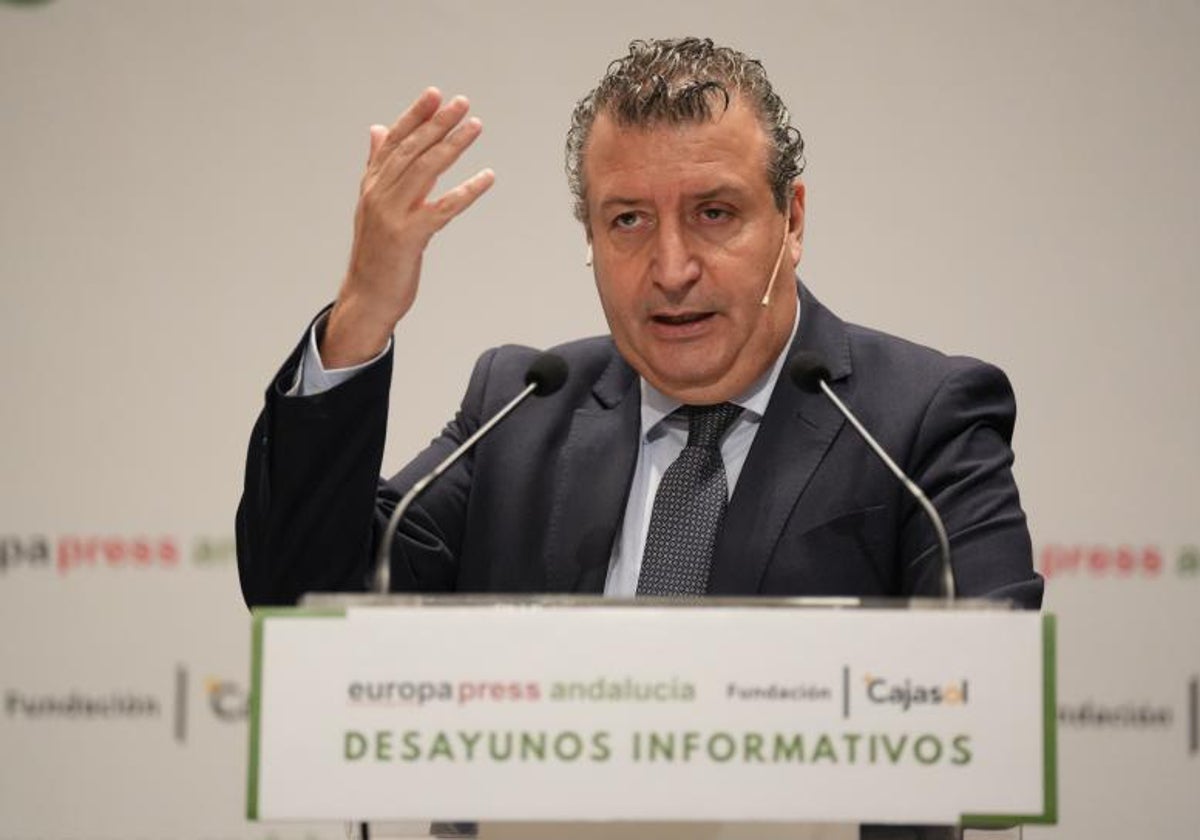 El presidente de la Diputación, Javier Fernández