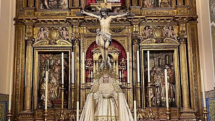 El Cristo del Buen Fin y la Virgen de la Palma