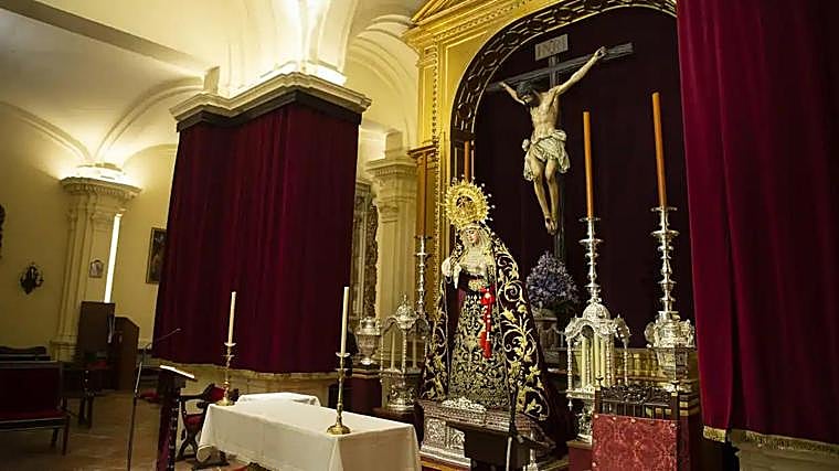 El Cristo de la Buena Muerte y la Virgen de la Angustia de los Estudiantes