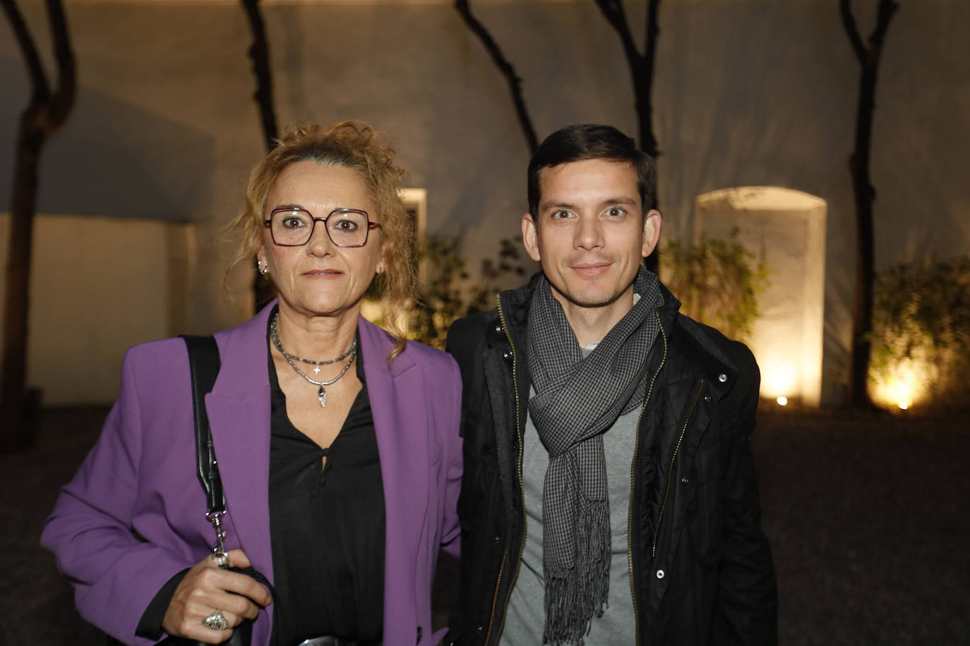 Salud Rodríguez e Israel Montes