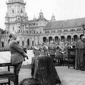 Queipo de Llano arrebató a Sevilla la Plaza de España para dársela al Estado