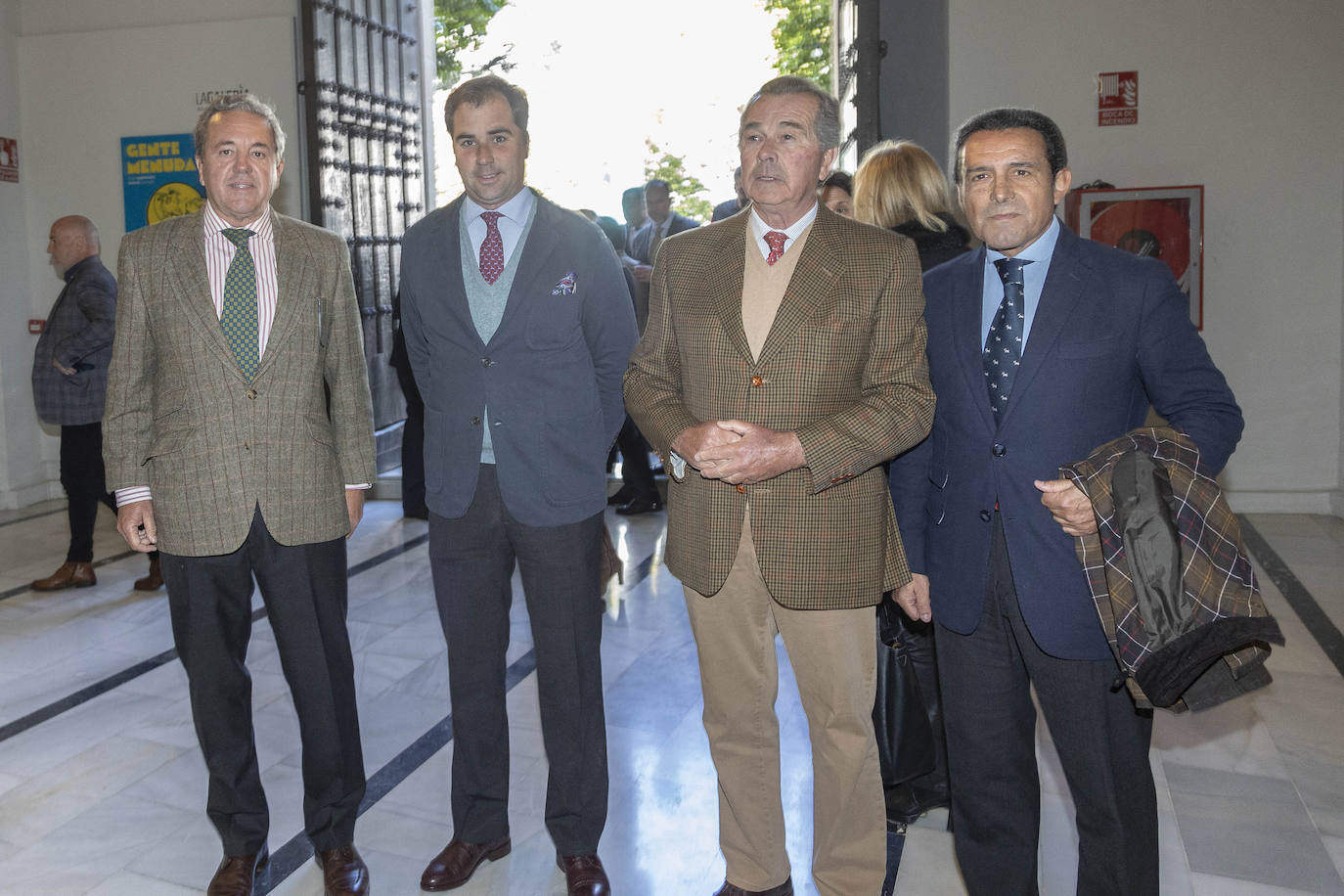 Antonio García de Tejada, José Antonio García de Tejada, José Joaquín Peña y Antonio Oliveira