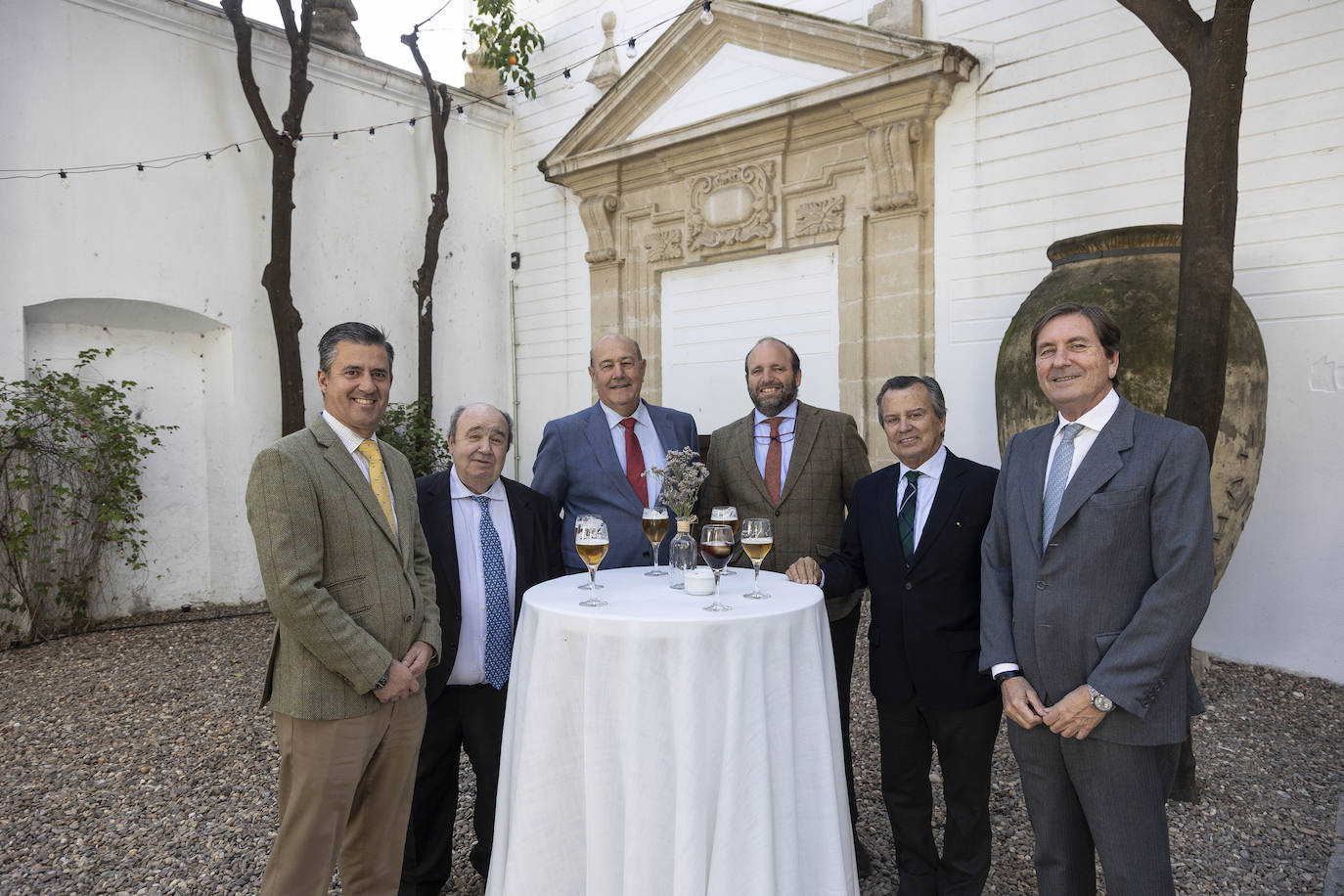 Gabriel Villegas, José María calero, Antonio Torres, Darío Candau, Enrique Cabezas y Ricardo López Crespo