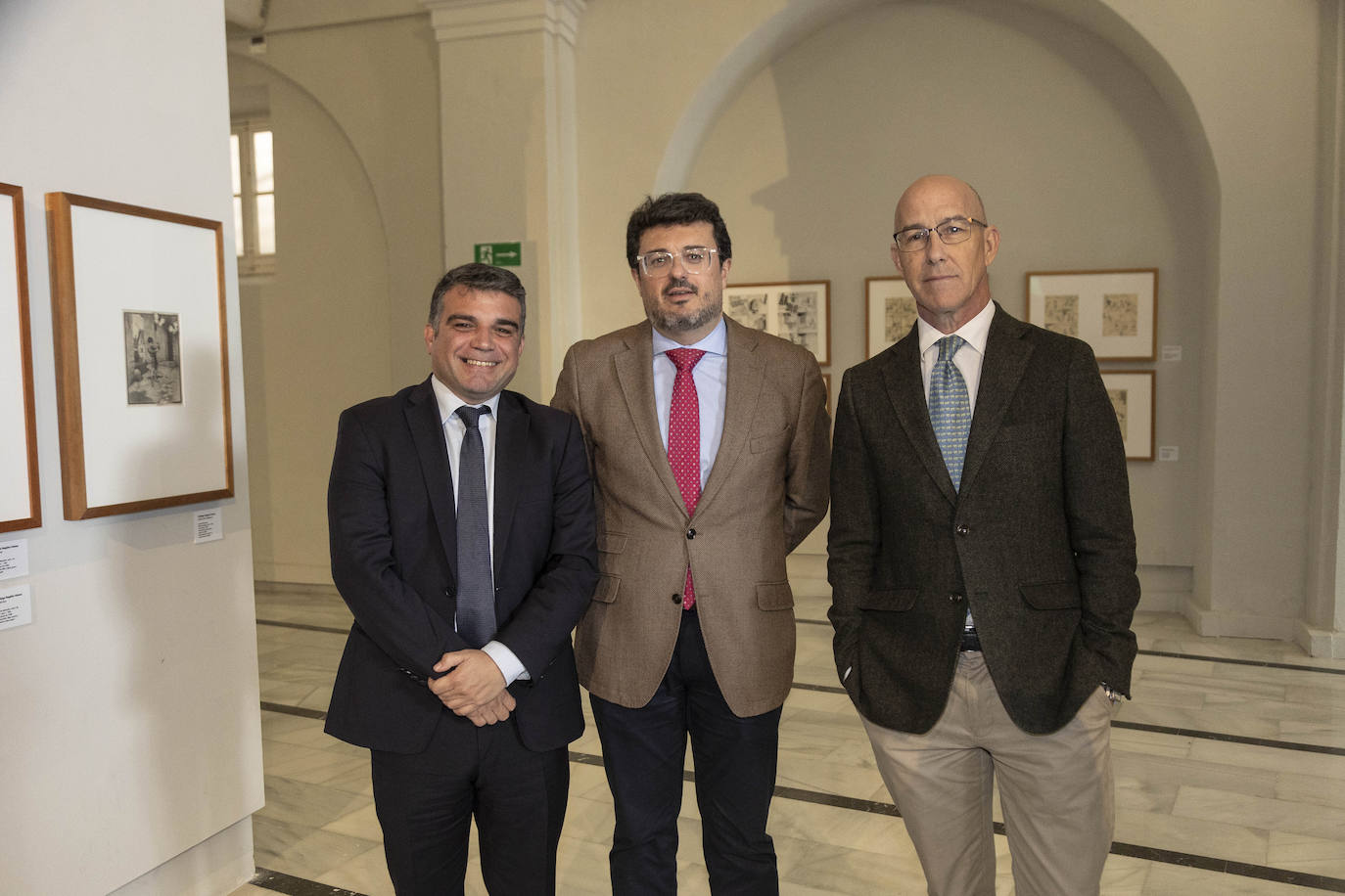 Carlos León, Paco Poyato y Manuel Contreras