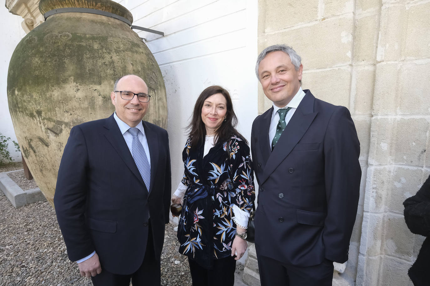 Juanjo Borrero, Alejandra Navarro y Alberto García Reyes
