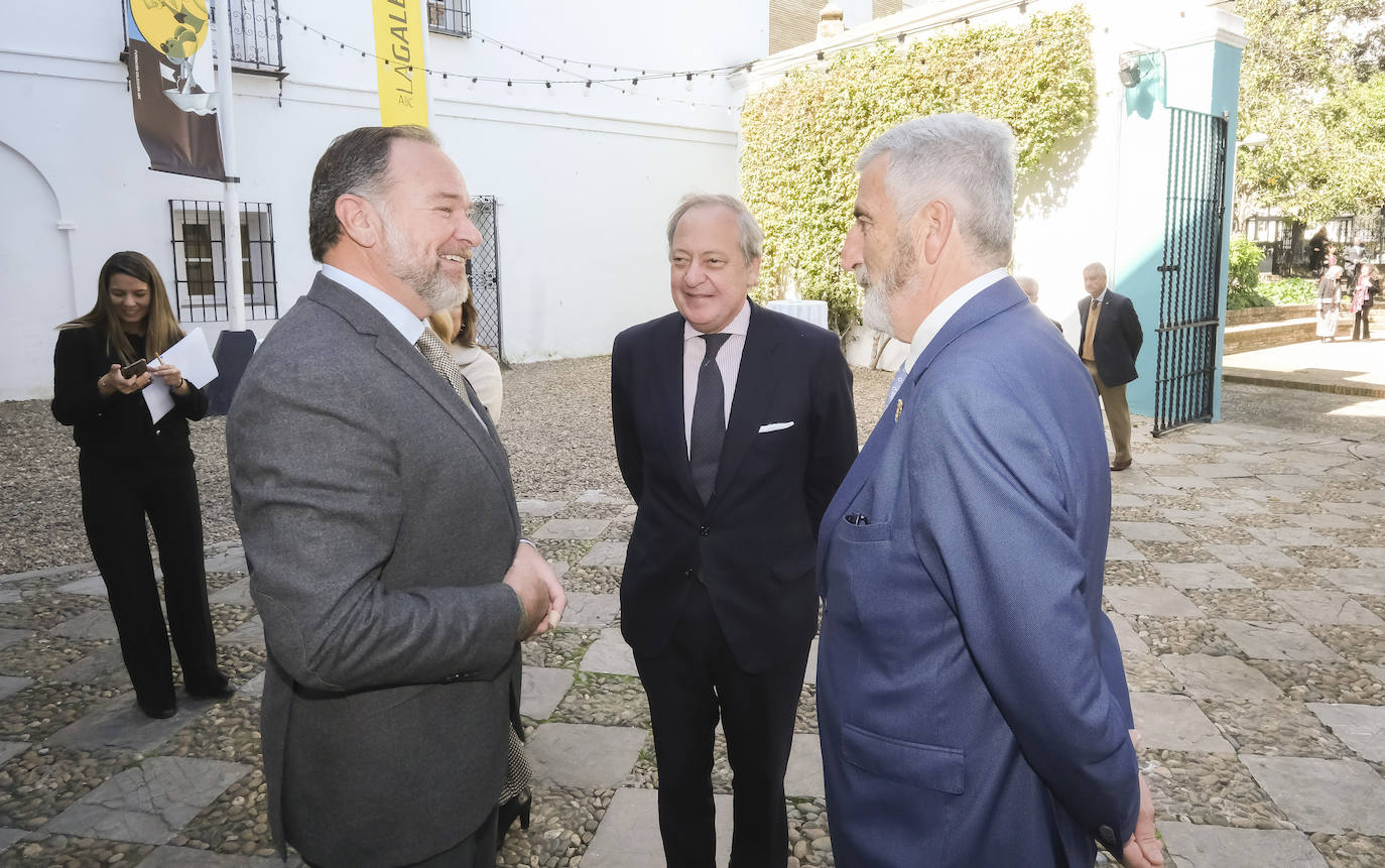 José Luis García Palacios, Álvaro Rodríguez Guitart y Luis Mario Aparcero