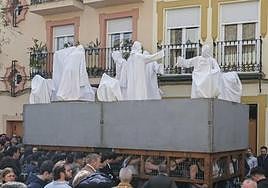 Traslado del paso del Cristo de la Amargura a San Juan de la Palma