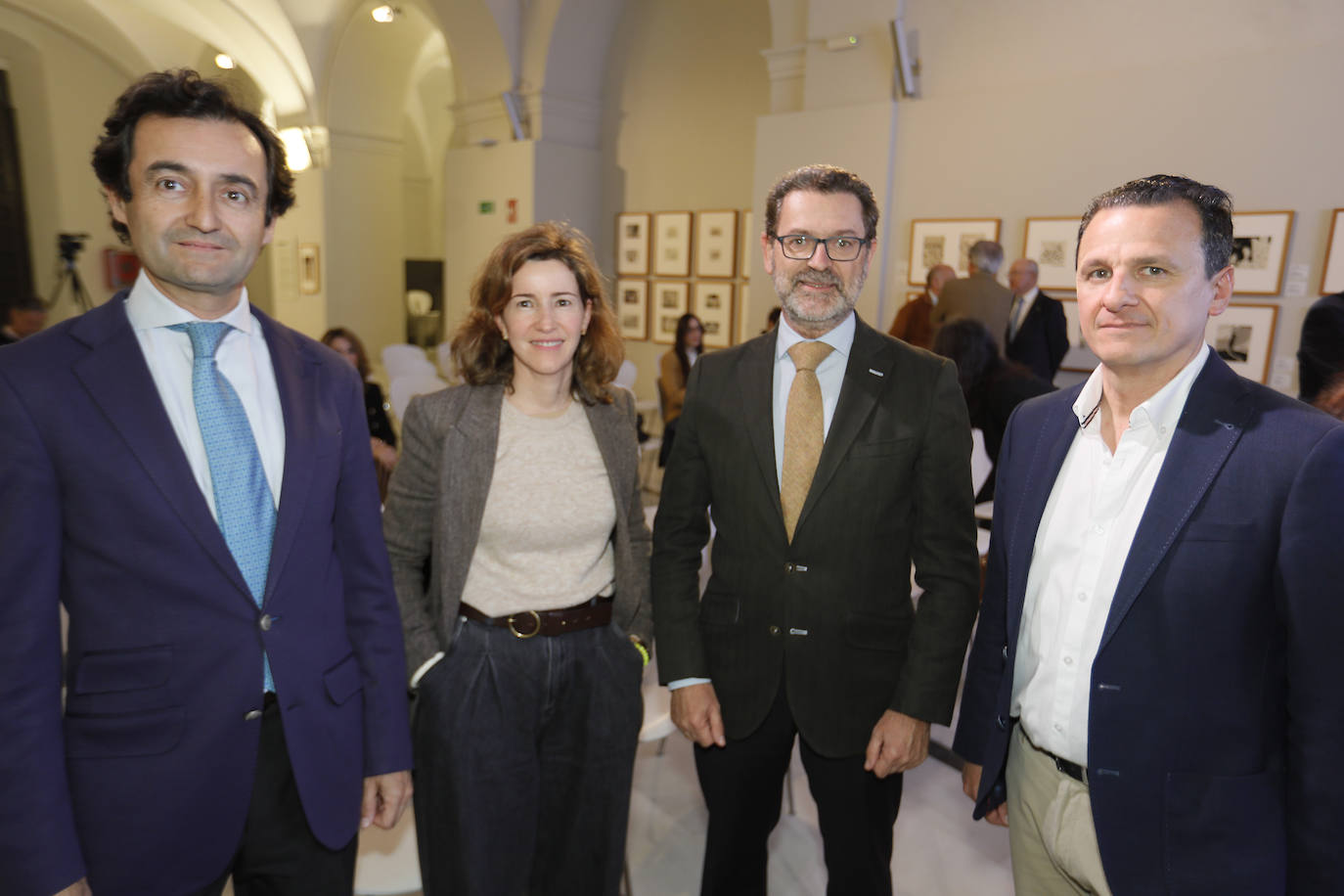 Carlos Jurado, María Luz Ceballos, Enrique Ojeda y Rafa Millán