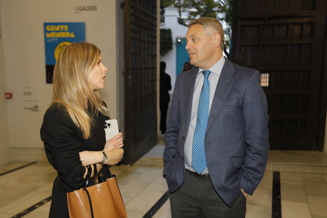 Manuela Villena y Alberto García Reyes