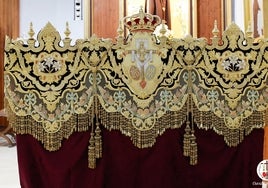 Torreblanca estrenará la bambalina delantera en la Semana Santa de Sevilla de 2024