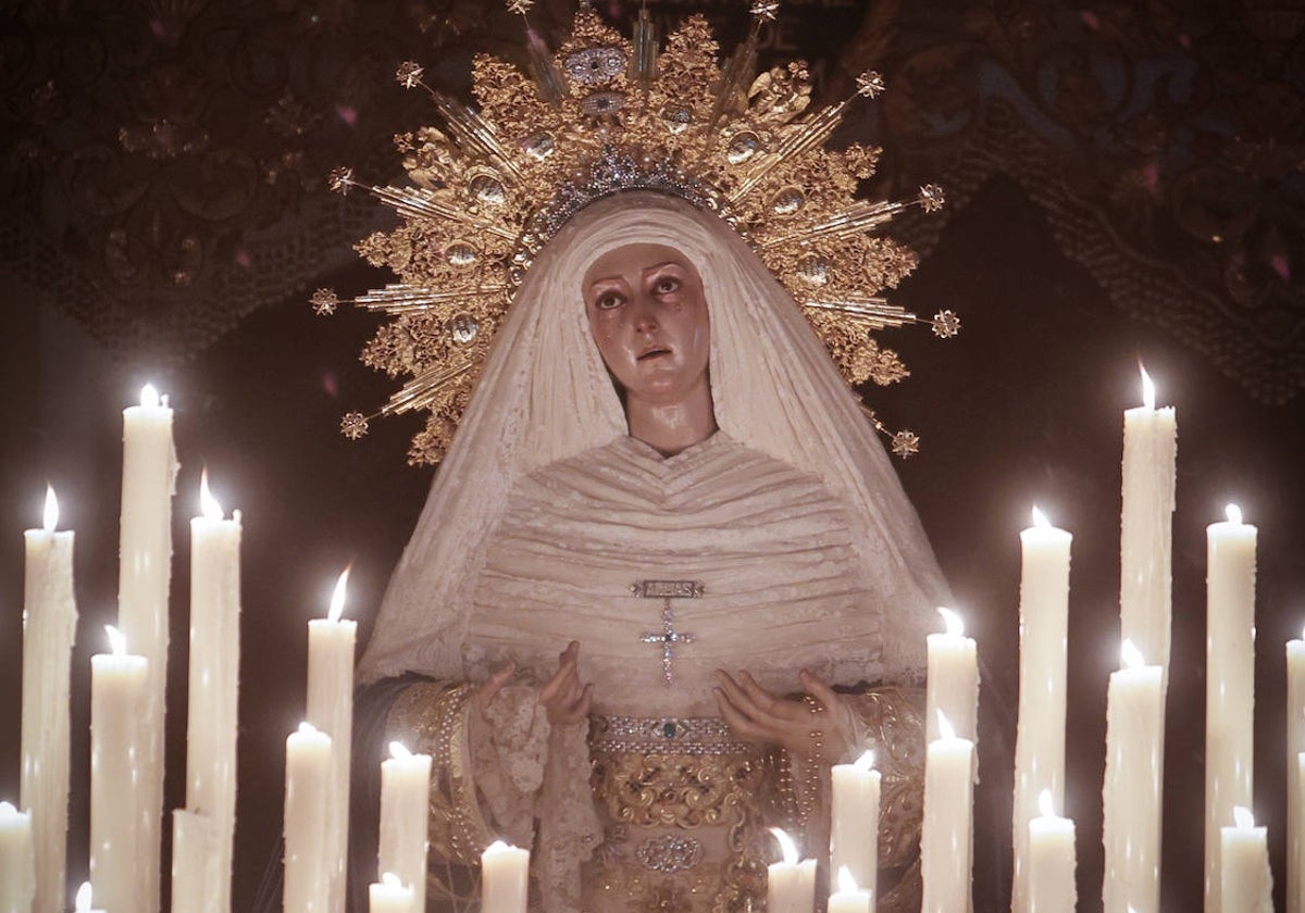 La Virgen de las Aguas de la hermandad del Museo