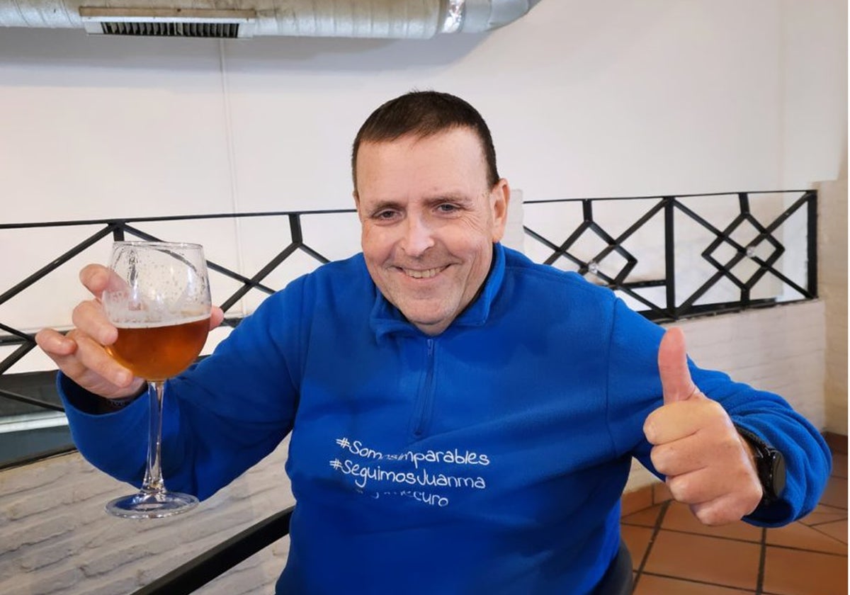 Juanma Díaz, en la foto que han publicado en sus redes sociales para anunciar su muerte