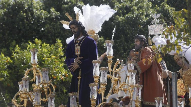 Paso de msterio de Jesús Cautivo y Rescatado