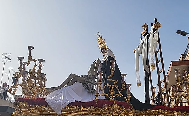 Paso de la hermandad de Amargura del Viernes Santo