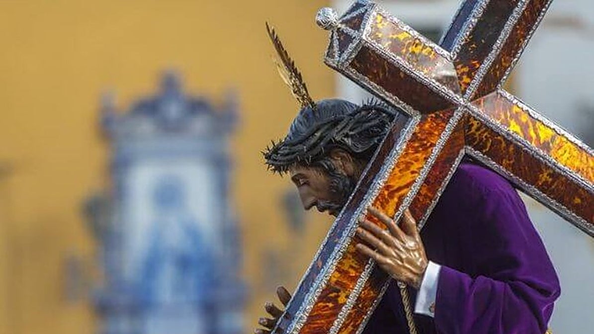Jesús Nazareno, de la Hermandad de La O, un Viernes Santo