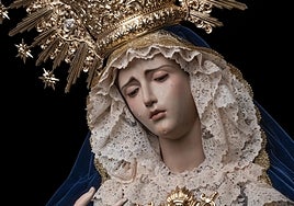 Una dolorosa del imaginero Antonio Luis Troya preside una parroquia en los Estados Unidos