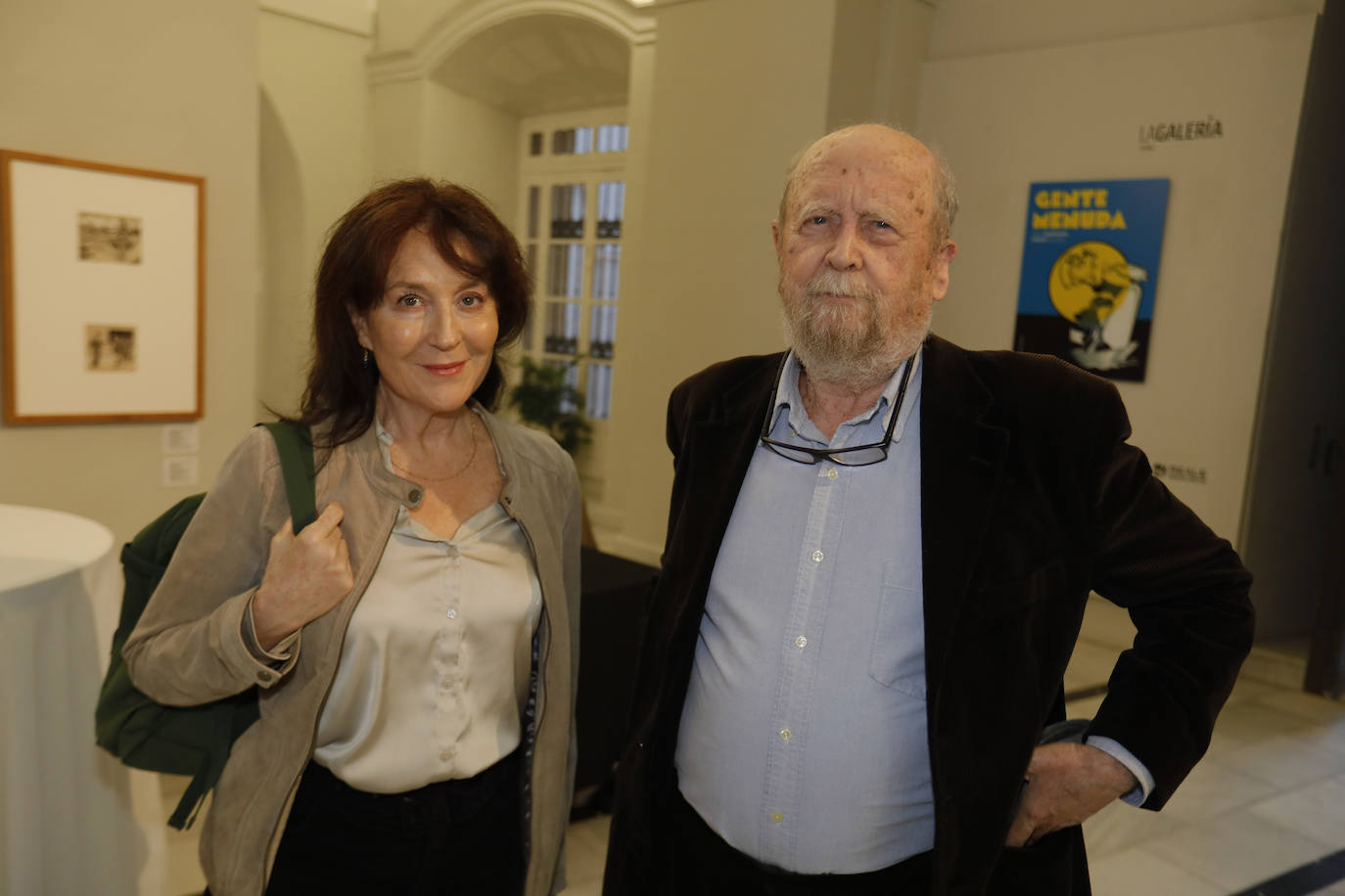 Carmen Saavedra y José Valle