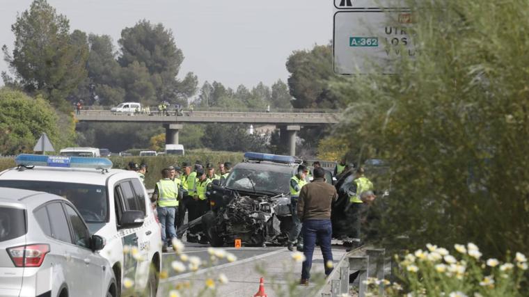 El cabo y el guardia civil fallecidos en Los Palacios eran compañeros del agente asesinado en Barbate