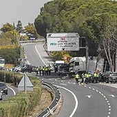 El segundo peor accidente del siglo: seis muertos en la autopista AP-4