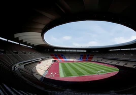 La UCO registra el Estadio de la Cartuja en la redada por los contratos de la Federación Española de Fútbol