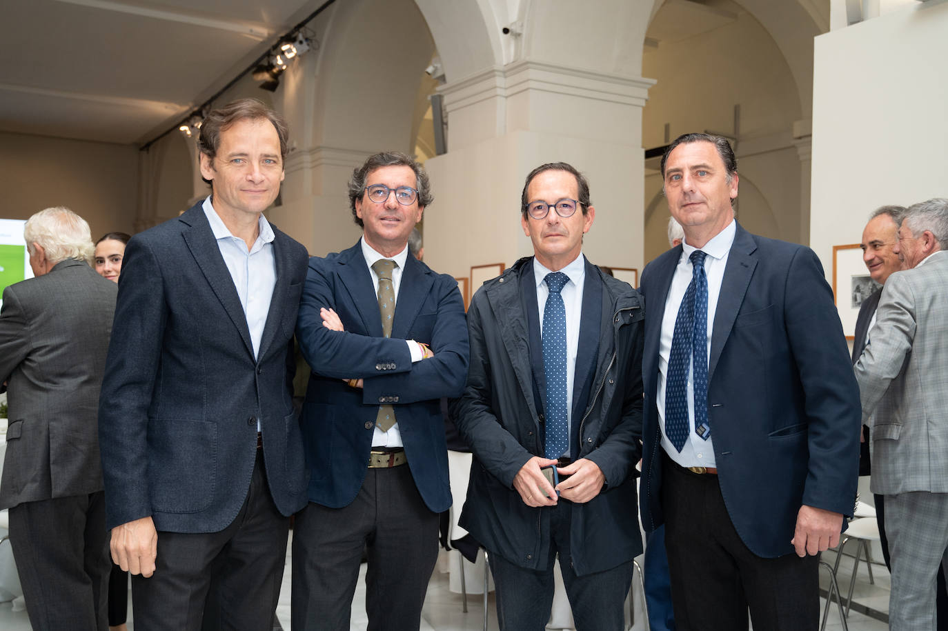 Cayetano Buendía, José Galán, Jorge Juan Jiménez y Julián García Borbolla