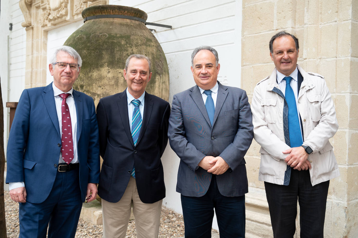 Francisco José Juan, Luis Luque, Manuel Romero y Alejandro Alfaro