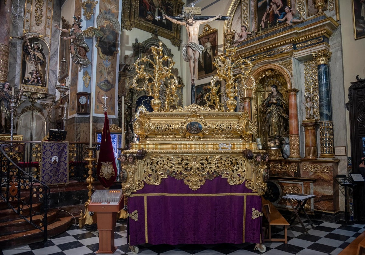 Cristo de los Desamparados del Santo Ángel, que sale en procesión el Sábado de Pasión