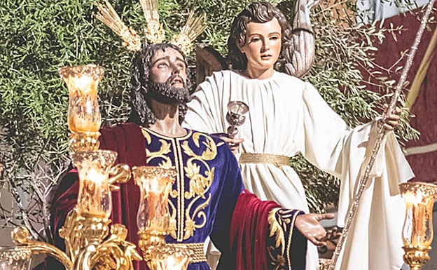 Jesús orando en el Huerto, cofradía conocida como el Rosario