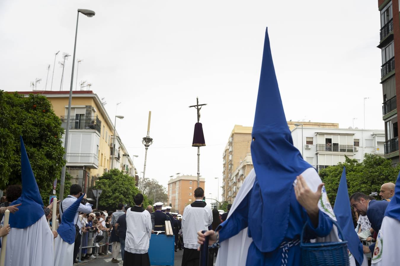 Salida de la hermandad de San José Obrero, este Sábado de Pasión