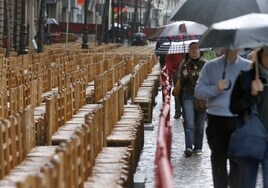 El riesgo de lluvia en Sevilla crece a partir de la tarde del Domingo de Ramos