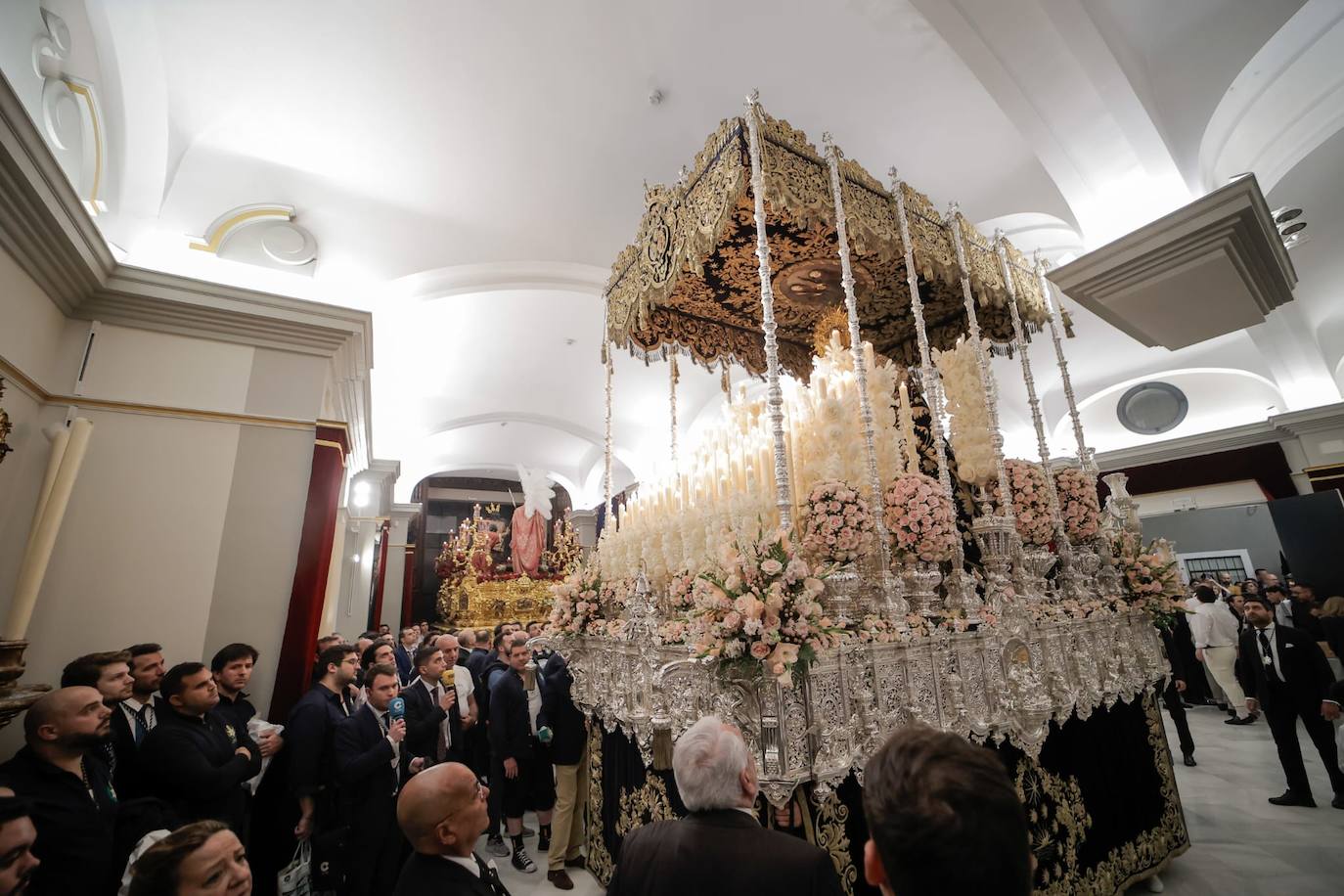 La hermandad de la Estrella no realiza su estación de penitencia debido a la lluvia