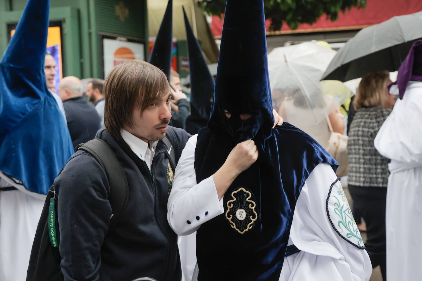 La hermandad de la Estrella no realiza su estación de penitencia debido a la lluvia