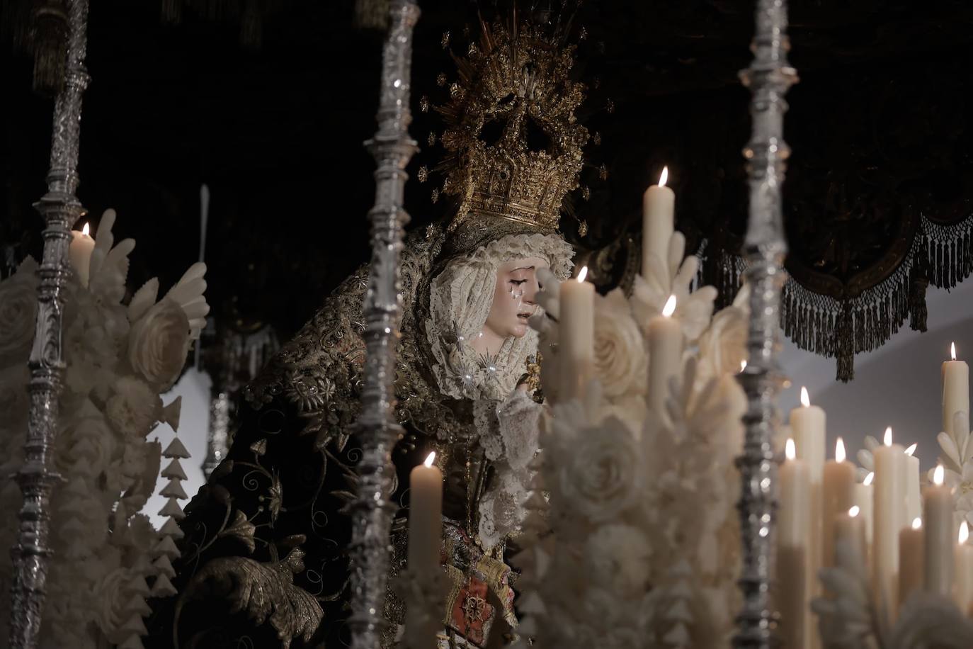 La hermandad de la Estrella no realiza su estación de penitencia debido a la lluvia