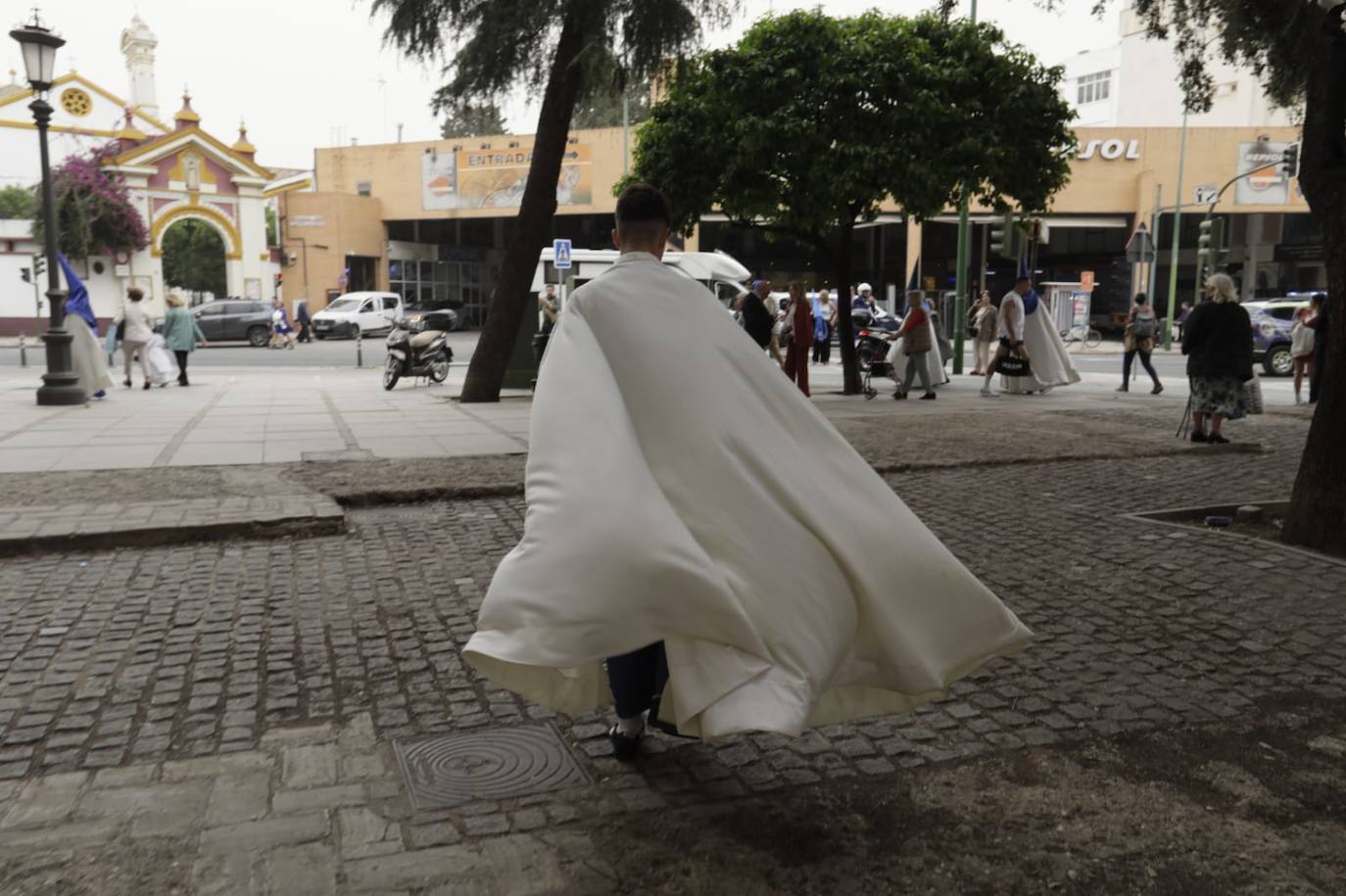 La hermandad de la Hiniesta no ha podido realizar su esperada estación de penitencia este Domingo de Ramos
