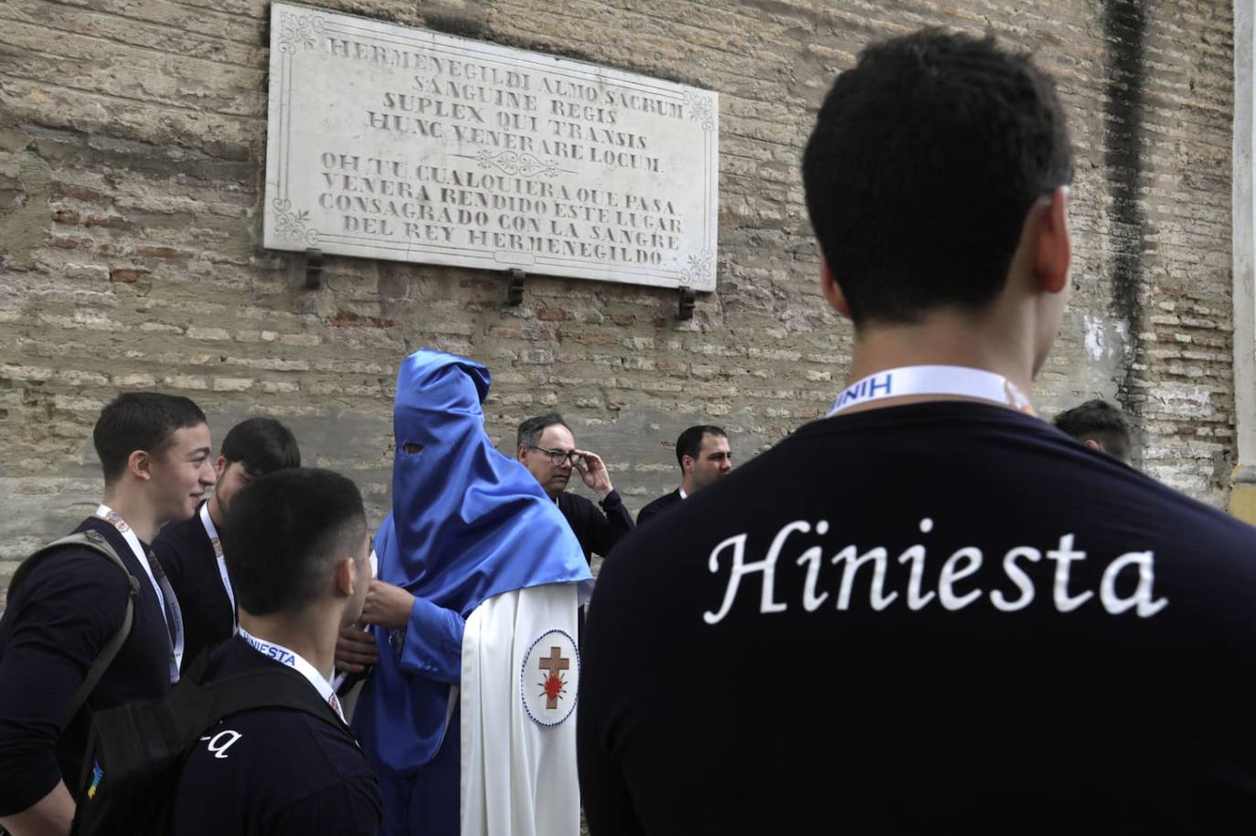 La hermandad de la Hiniesta no ha podido realizar su esperada estación de penitencia este Domingo de Ramos